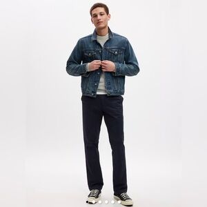 NWT Gap Men’s Navy  Modern Straight Khakis
